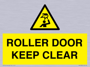ROLLER DOOR KEEP CLEAR